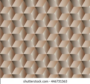 Abstract geometric background with cubes