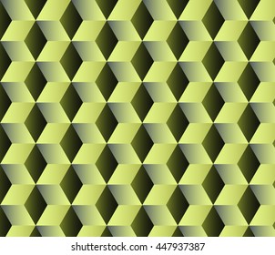 Abstract geometric background with cubes