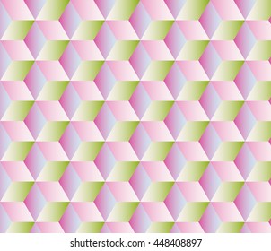 Abstract geometric background with cubes