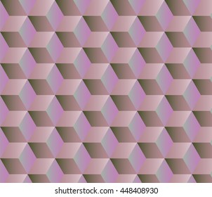 Abstract geometric background with cubes