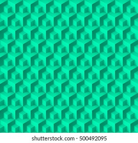 Abstract geometric background with cubes for creative design