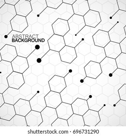 Abstract geometric background with cubes. Modern technology concept. Geometrical concept. Vector illustration. Eps 10