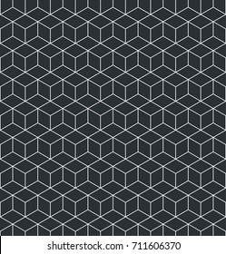 Abstract geometric background with cubes. Modern technology concept. Geometrical concept. Vector illustration. Eps 10