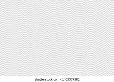 Abstract geometric background, curved lines, shades of gray. Vector design.