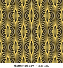 Abstract geometric background.Art Deco.