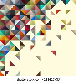 Abstract geometric background for design