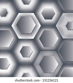 Abstract Geometric Background Design