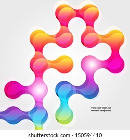 Abstrakter geometrischer Hintergrund für Design.