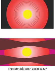 An abstract geometric background design  