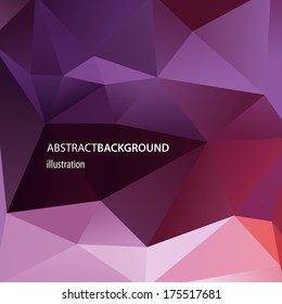 Fundo geométrico abstrato para o projeto 