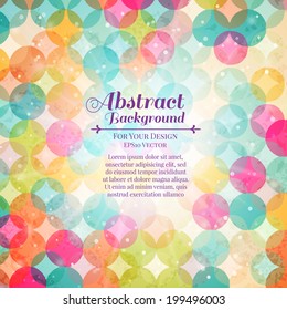 Abstract Geometric Background For Design