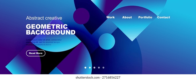 Abstractas diseño fondo geométrico