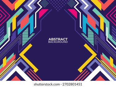 Diseño geométrico Abstractas del fondo, fondo del negocio, diseño del Anuncio para el acontecimiento del seminario