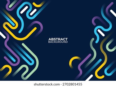 Diseño geométrico Abstractas del fondo, fondo del negocio, diseño del Anuncio para el acontecimiento del seminario