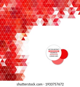 Abstract geometric background. Design element. Presentation template