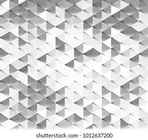 Abstract geometric background design with grey and white tones.