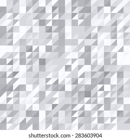 Abstract geometric background design with grey & white tones.