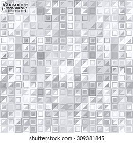 Abstract geometric background design with grey & white tones.