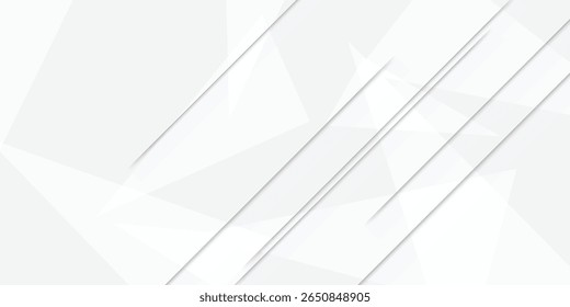 Diseño de fondo geométrico Abstractas en gris claro y blanco