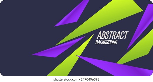 Abstract geometric background. Design poster with the flat figures. Vector illustration.