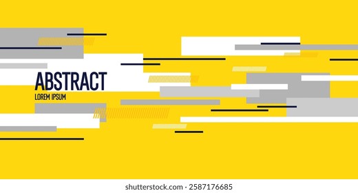 Abstract geometric background. Design poster with the flat figures.