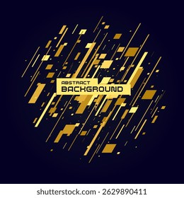 Abstract geometric background. Design poster with the flat figures. Vector illustration.