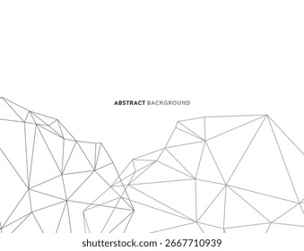 Plantilla de diseño de fondo geométrico Abstractas