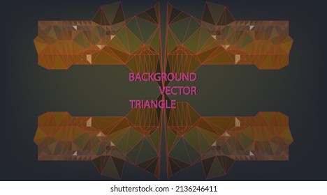 Abstract Geometric Background Design. triangle geometric abstract wall art. 