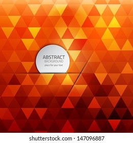 Abstract Geometric Background for Design. Vector