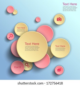 Abstract geometric background, Design, website, vector