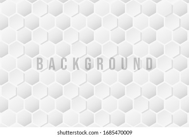 Abstraktes geometrisches Hintergrunddesign mit weißer Farbgebung