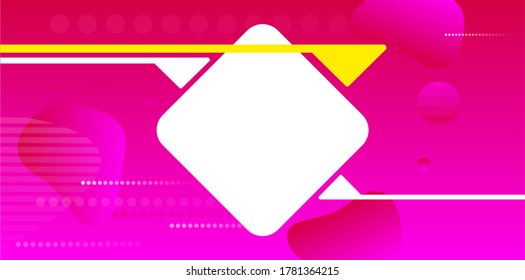 Abstrakter geometrischer Hintergrund, der mit der Anordnung von Farben und Stilen in modernen Stilen entworfen wurde.