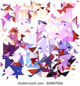 Abstract geometric background. Detonate background. Vector Illustration EPS10