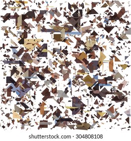 Abstract geometric background. Detonate background. Vector Illustration EPS10