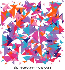 Abstract geometric background. Detonate background. Vector Illustration EPS10