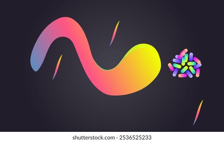 Fondo geométrico Abstractas con líneas diagonales y Formas. Ilustración vectorial.