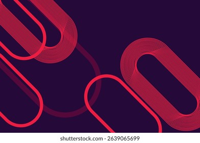 Abstract geometric background with diagonal lines and shapes. Vector illustration	