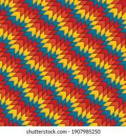 Abstract geometric background with different color rectangle elements