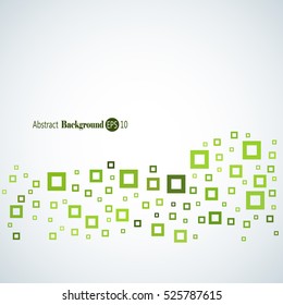 Abstract geometric background with different squares and plenty space for text
