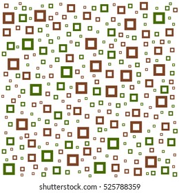Abstract geometric background with different squares and plenty space for text