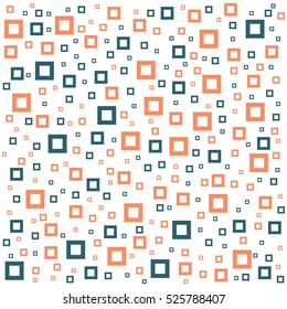 Abstract geometric background with different squares and plenty space for text