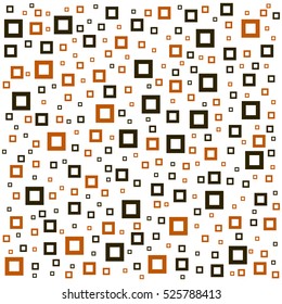 Abstract geometric background with different squares and plenty space for text