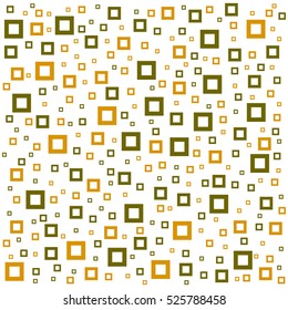 Abstract geometric background with different squares and plenty space for text
