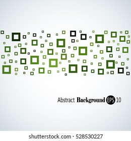 Abstract geometric background with different squares and plenty space for text