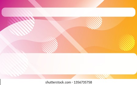 Abstract geometric Background With Dynamic Effect. For Flyer, Brochure, Booklet And Websites Design Vector Illustration with Color Gradient