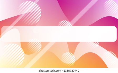 Abstract geometric Background With Dynamic Effect. For Flyer, Brochure, Booklet And Websites Design Vector Illustration with Color Gradient