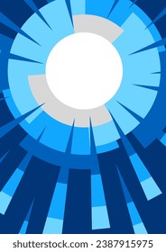 Abstract geometric background. Dynamic illustration for design.