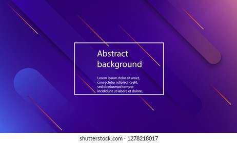 Abstract geometric background. Dynamic shapes composition. Eps10 vector.