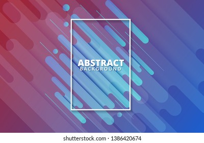 Abstract geometric background. Dynamic shapes composition. Background template for banner, web, landing page, cover, promotion, print, poster, greeting card. Cool gradients.