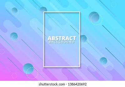 Abstract geometric background. Dynamic shapes composition. Background template for banner, web, landing page, cover, promotion, print, poster, greeting card. Cool gradients.